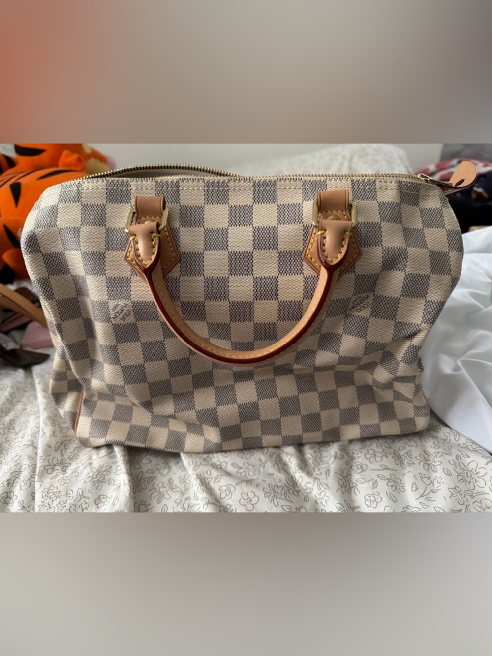 Louis Vuitton Speedy Bandoulière 30 in Damier Azur
